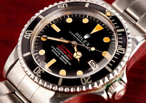 rolex 1675 double red sea dweller price